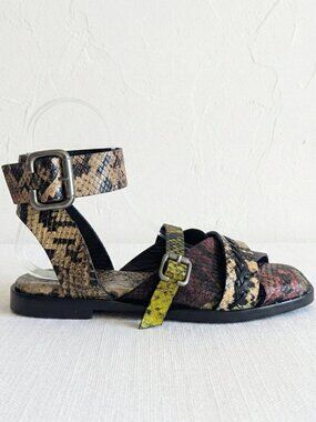 FREDA SALVADOR Clare Multi-Snake Sandals 6.5 - ARCHIVAL GRAIL 🐍✨